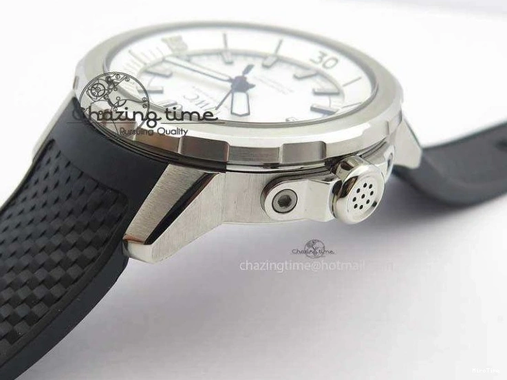 MIROTIME 0501 TechFriendly Aquatimer Automatic SS IW329003 V6F 1:1 Best Edition On Black Rubber Strap MIYOTA 7271